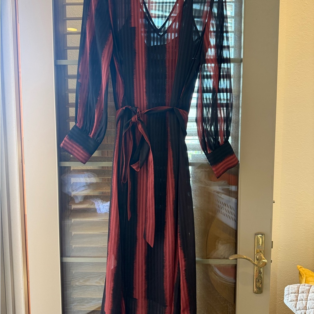Elegant Striped Dress